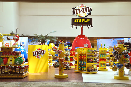 M&M's store at Changi Airport Terminal 2