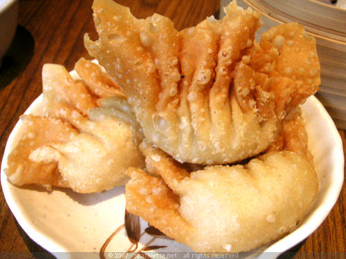 Deep-fried Prawn Dumplings Served with Mayonnaise