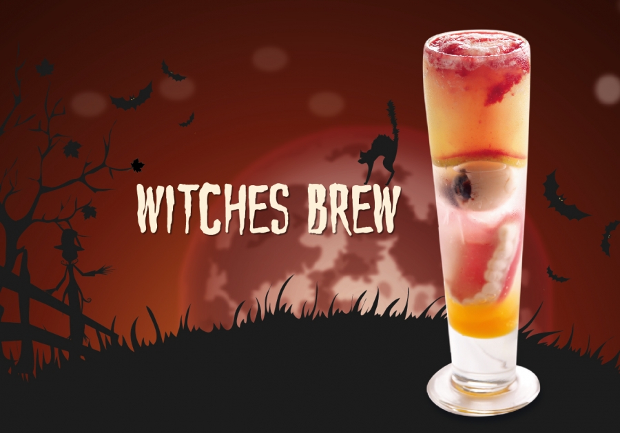 Witches Brew Halloween drink