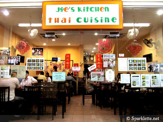 Joe's Kitchen Thai Cuisine at Alexandra Village, Singapore
