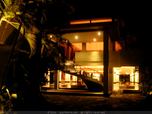 Contiki Resort Bali at night