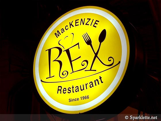Mackenzie Rex Restaurant, Singapore