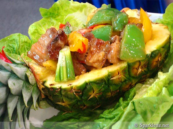 Pineapple dish