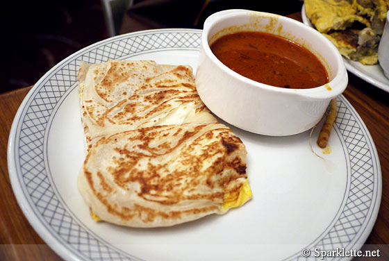 Roti prata (Indian pancake)