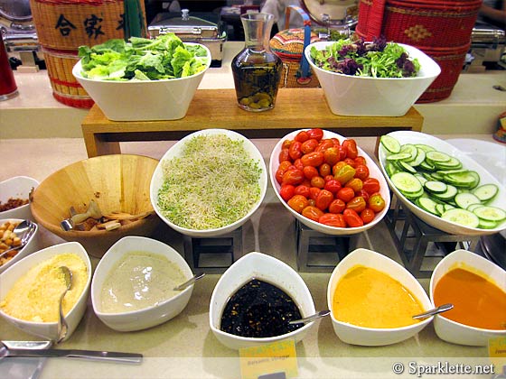Salad, dressings and condiments