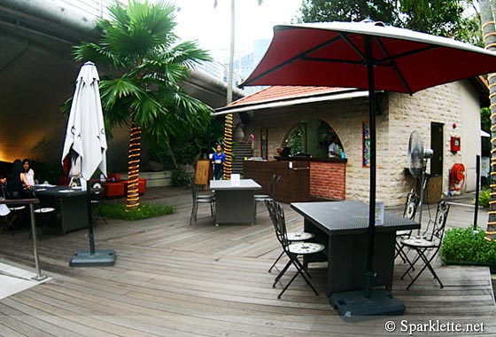 Sol Tasca tapas bar at The Fullerton Waterboat House, Singapore