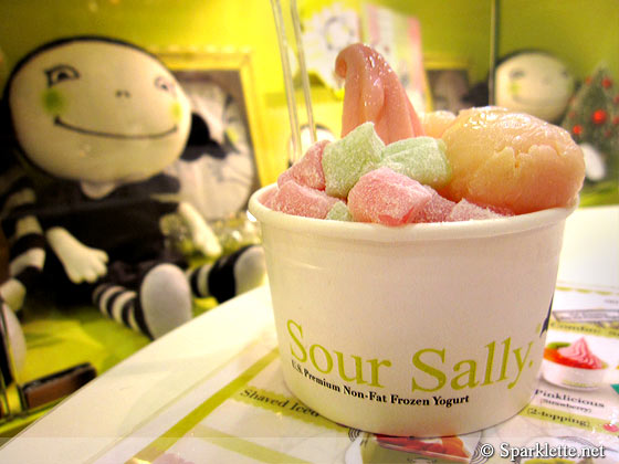 Sour Sally frozen yoghurt