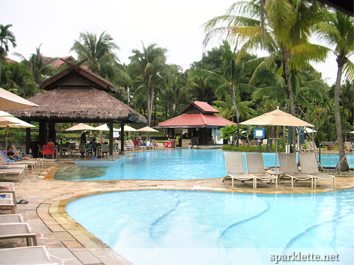 Swimming pool at Bintan Lagoon Resort