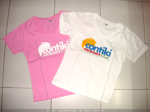 Contiki Resort Bali T-shirts