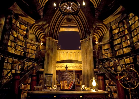 Universal Studios Orlando: Harry Potter theme park - Dumbledore's office