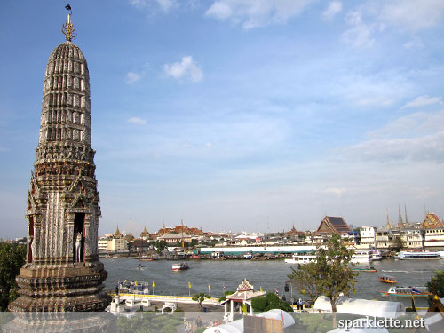 View from Wat Arun, the Temple of Dawn, Bangkok